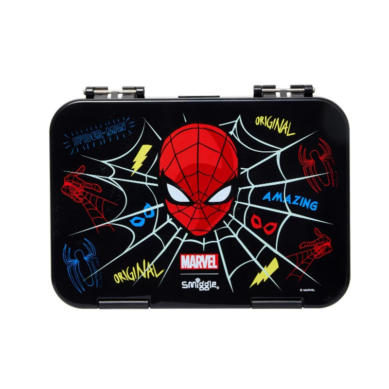 HeroBag – Spider-Man schooltas set jongen 4-delig – lunch & schoolspullen