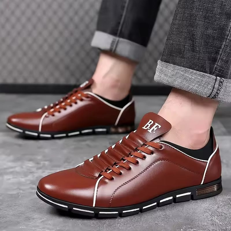 Jim - Elegante leren schoenen voor zaken & vrije tijd