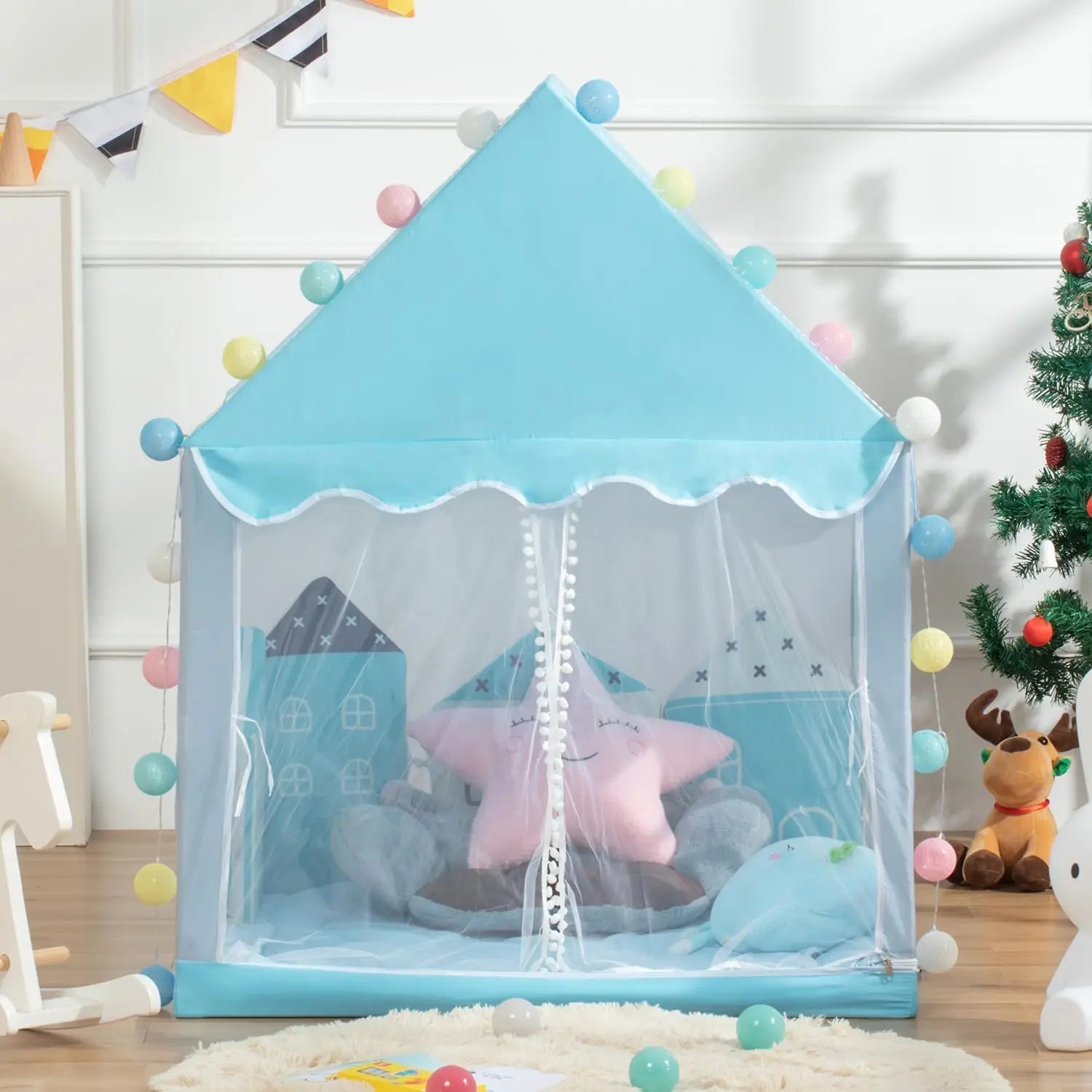 Roze BeerKid Prinsessentent – Kindertent voor Binnen & Buiten