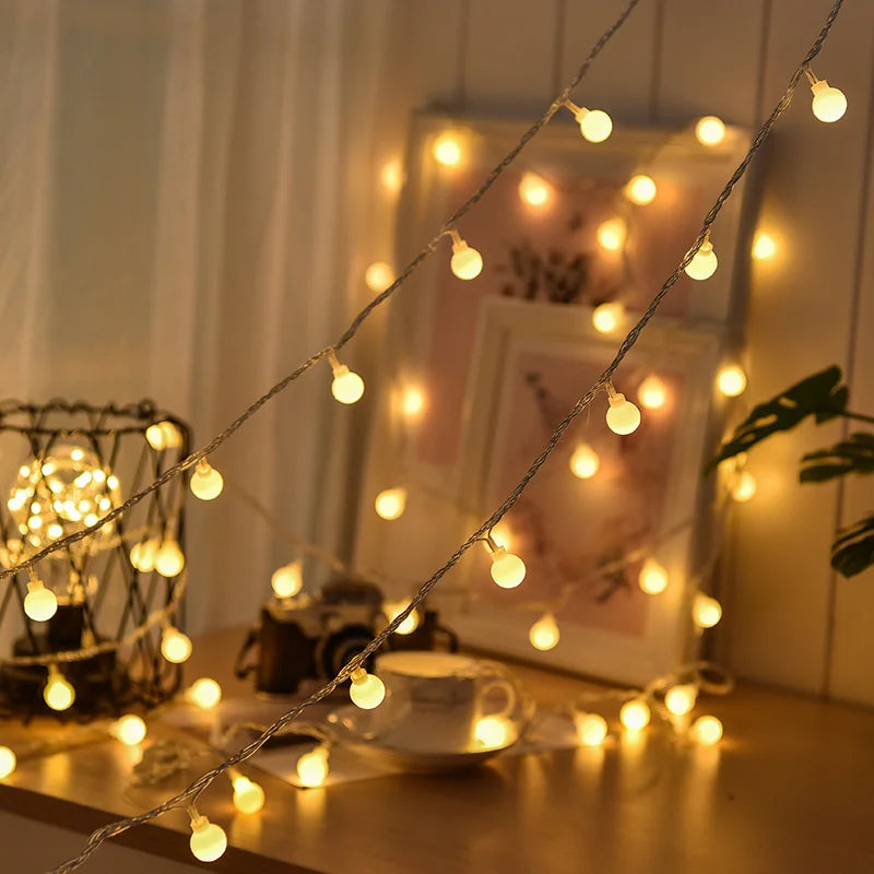 Lumosol Solar Light String – 10m Colorful LED Outdoor Lighting IP65