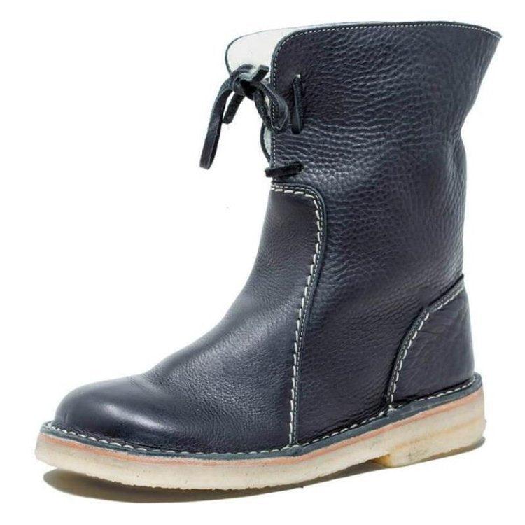 Averra – Botas de invierno para mujer con forro de lana y diseño impermeable