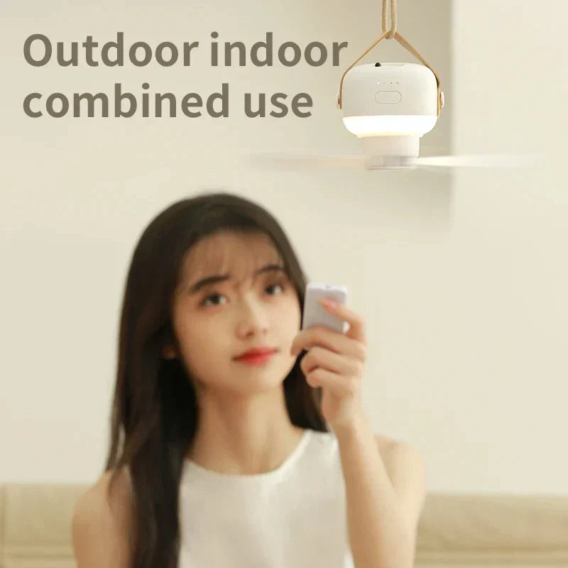 Ventilador de techo lujoso Melzano con iluminación LED