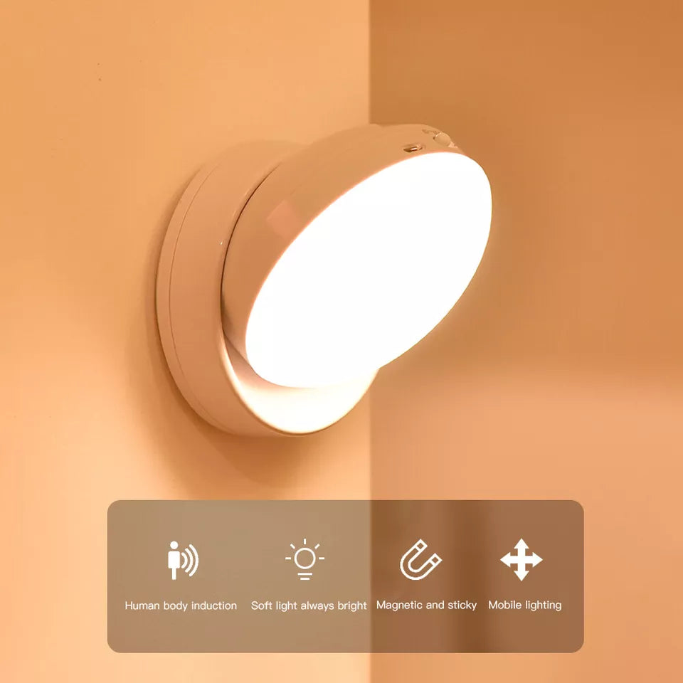 Alpha Lights – Sensor LED Nachtlampje USB oplaadbaar – Met bewegingssensor