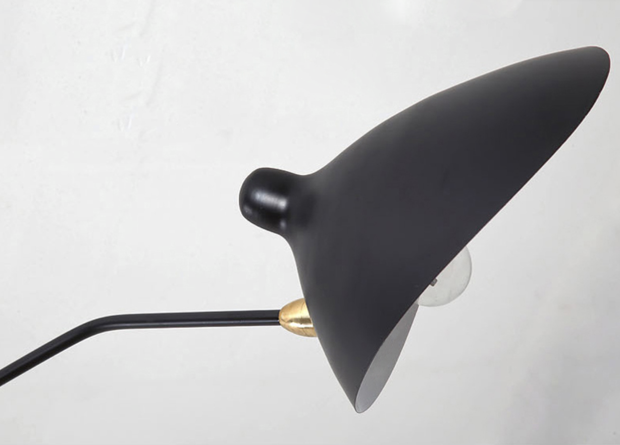 Industriva – Serge ceiling lamp with adjustable swivel arms