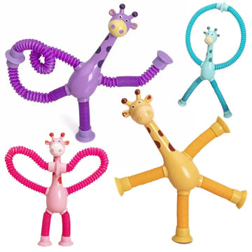 PlayZoo – Jirafas Mágicas juguete – Estiramiento y educativo para niños