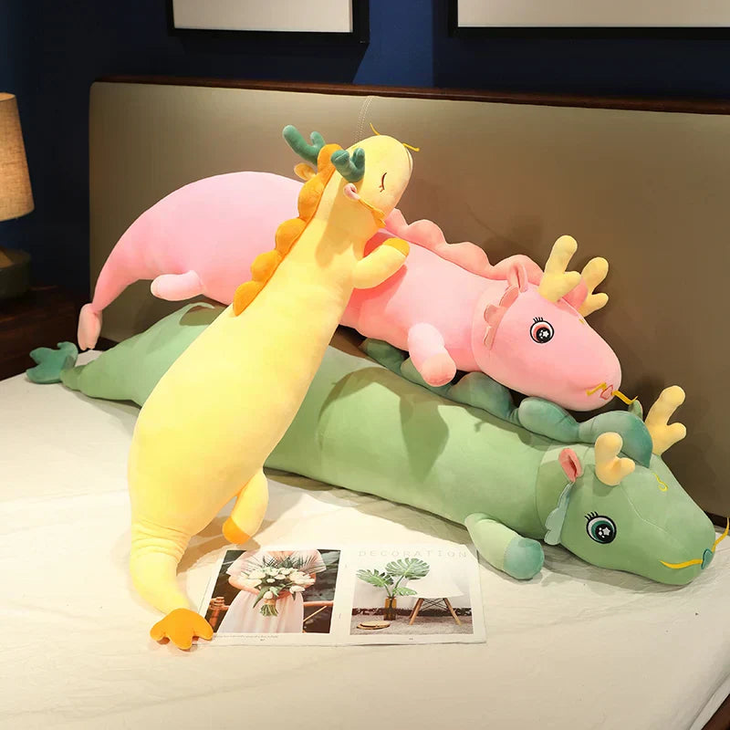 Knuffel Draak Lichaamskussen – Superzacht & 150 cm lang