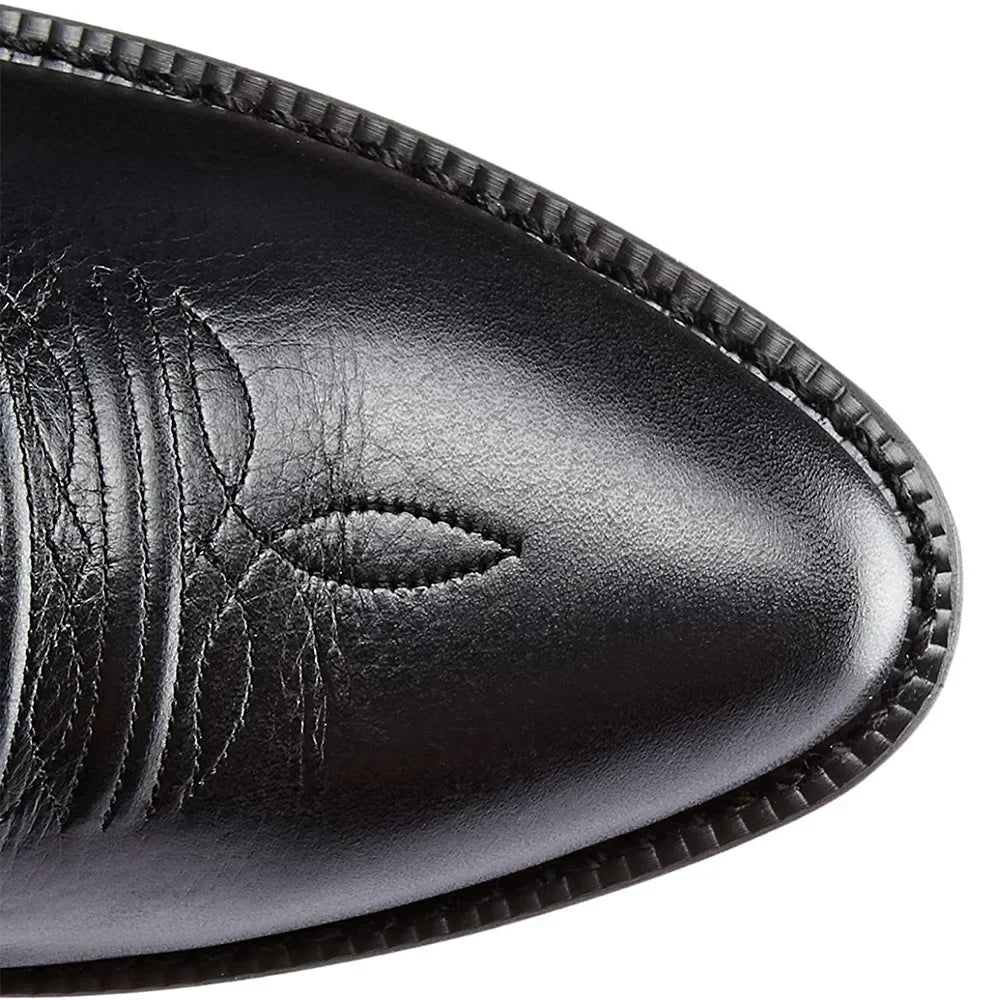 Geborduurde Leren Cowboylaarzen - Macho | Stijl en Luxe