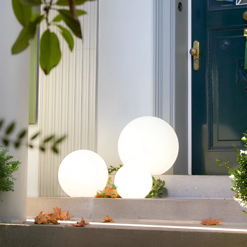 Sferische Tuinlamp met Afstandsbediening, 16 Kleuren en Zonne-energie Optie