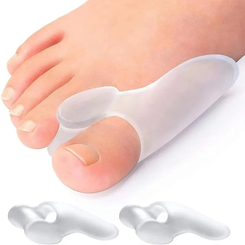 Silikon Gel Zehenspreizer für Hallux Valgus – 2 Stück, Wiederverwendbar, Komfortabel 2