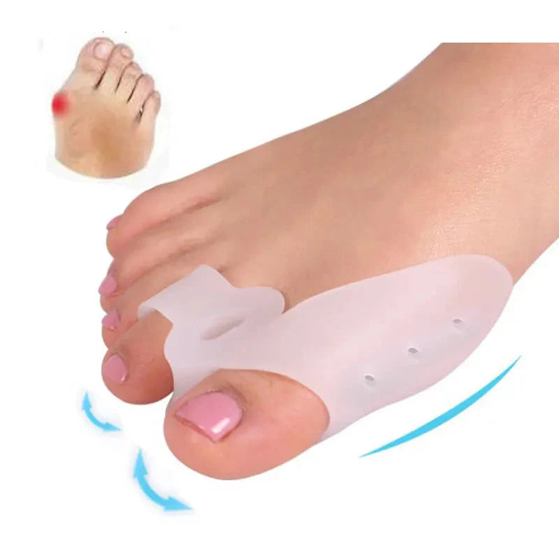 Silikon Gel Zehenspreizer für Hallux Valgus – 2 Stück, Wiederverwendbar, Komfortabel 8