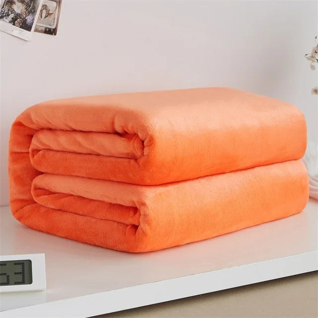 Fleura – Coral Fleece Deken Lichtgewicht – Baby, Bank & Bed
