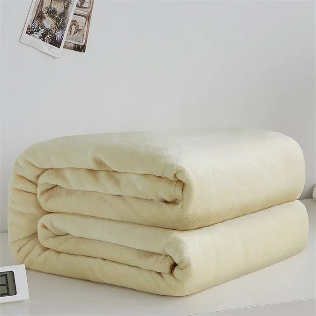 Fleura – Coral Fleece Deken Lichtgewicht – Baby, Bank & Bed