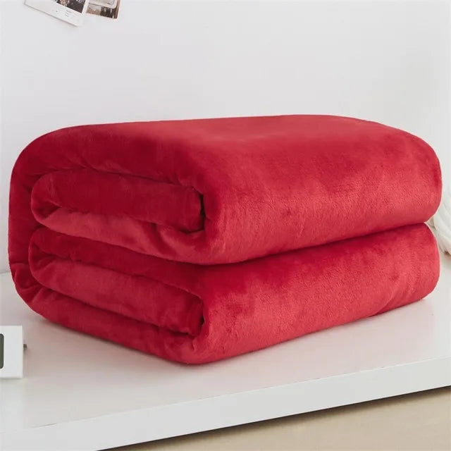 Fleura – Coral Fleece Deken Lichtgewicht – Baby, Bank & Bed
