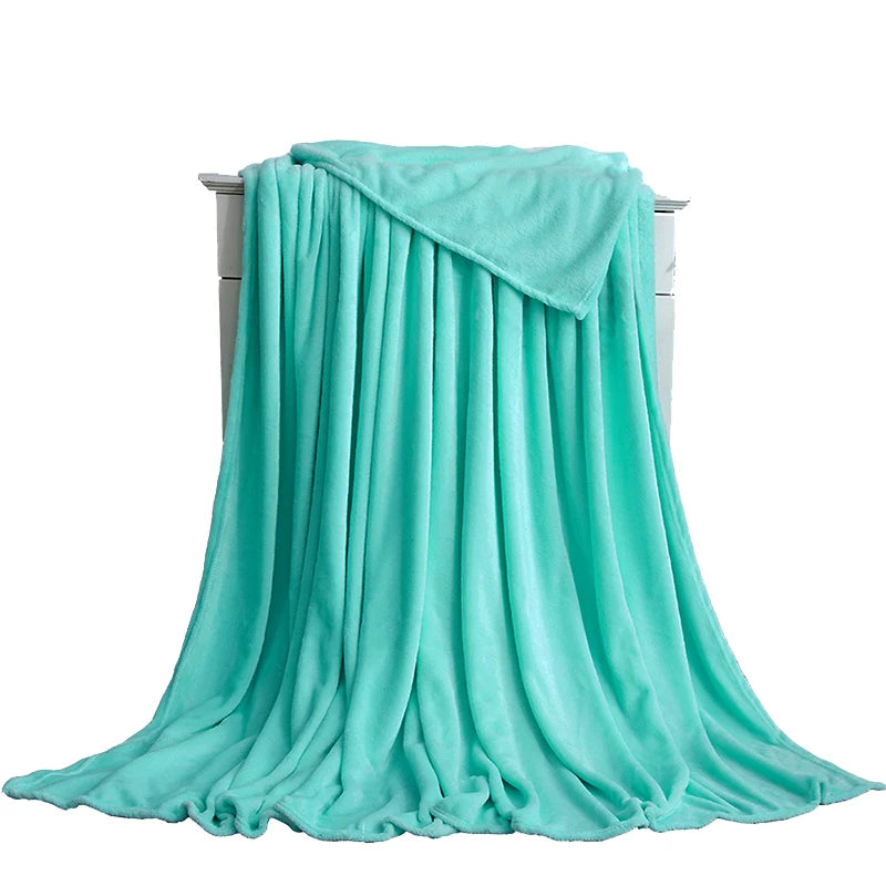Fleura – Coral Fleece Deken Lichtgewicht – Baby, Bank & Bed