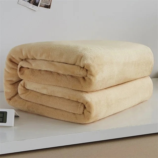 Fleura – Coral Fleece Deken Lichtgewicht – Baby, Bank & Bed