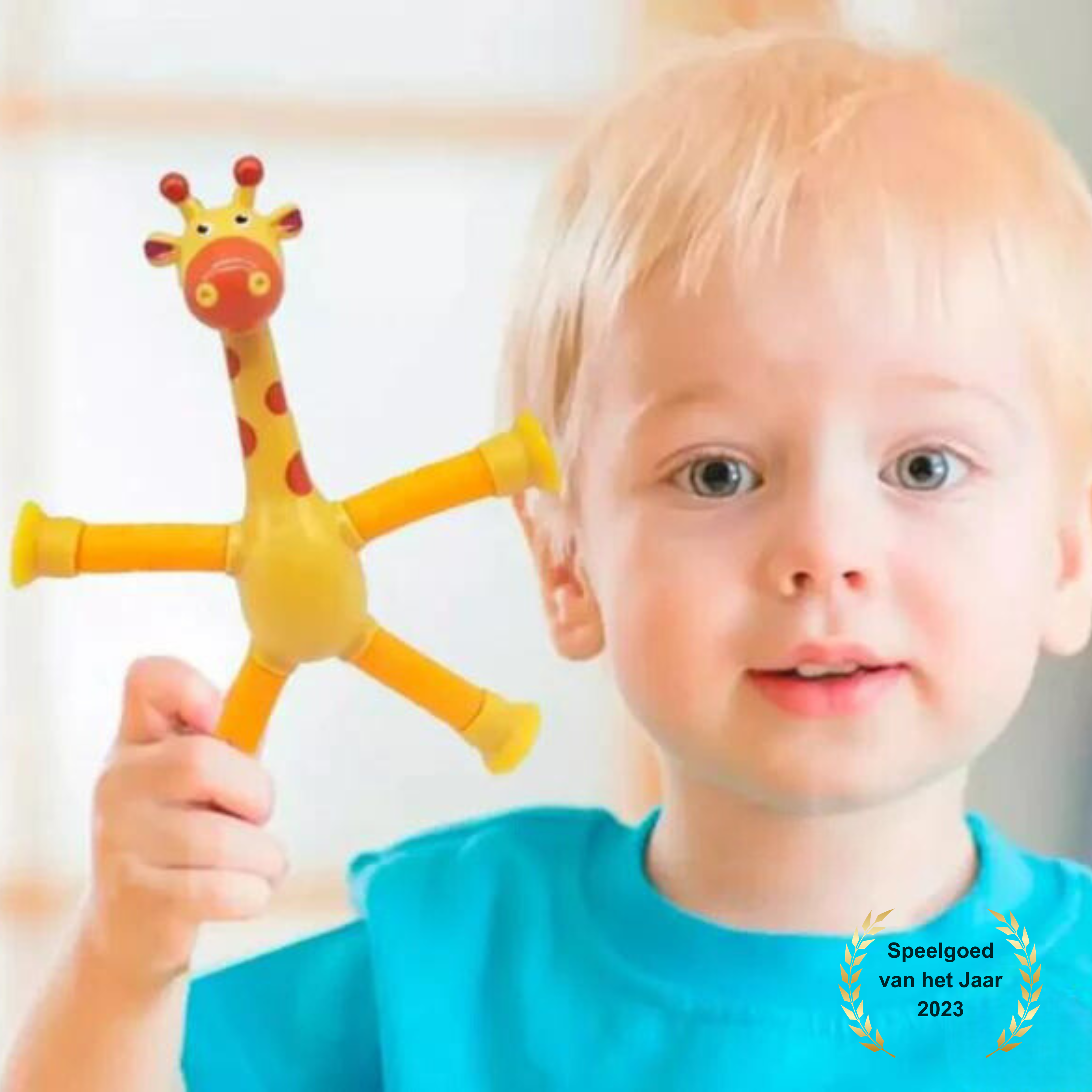 PlayZoo – Jirafas Mágicas juguete – Estiramiento y educativo para niños
