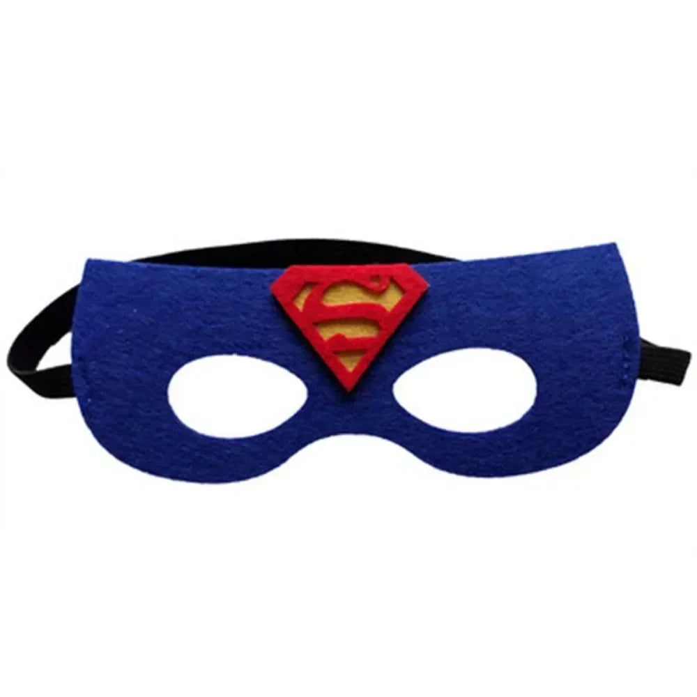 HeroVibe – Superheld Spierkostuum Kinderen met Schild – Rood & Blauw Carnaval Outfit