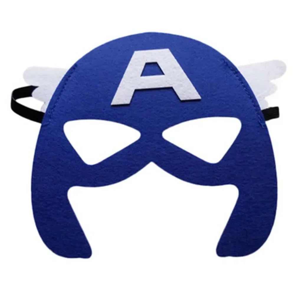 HeroVibe – Superheld Spierkostuum Kinderen met Schild – Rood & Blauw Carnaval Outfit