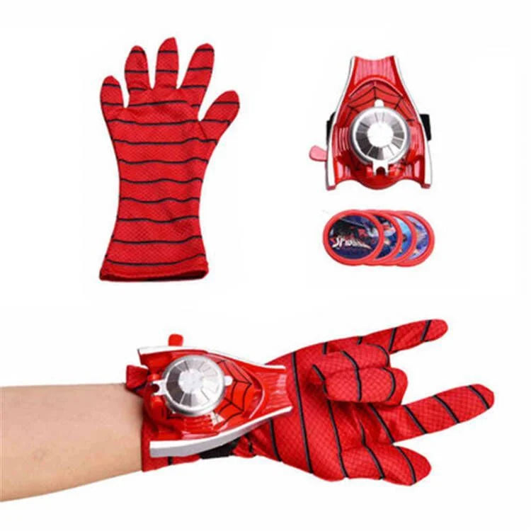 HeroVibe – Superheld Spierkostuum Kinderen met Schild – Rood & Blauw Carnaval Outfit