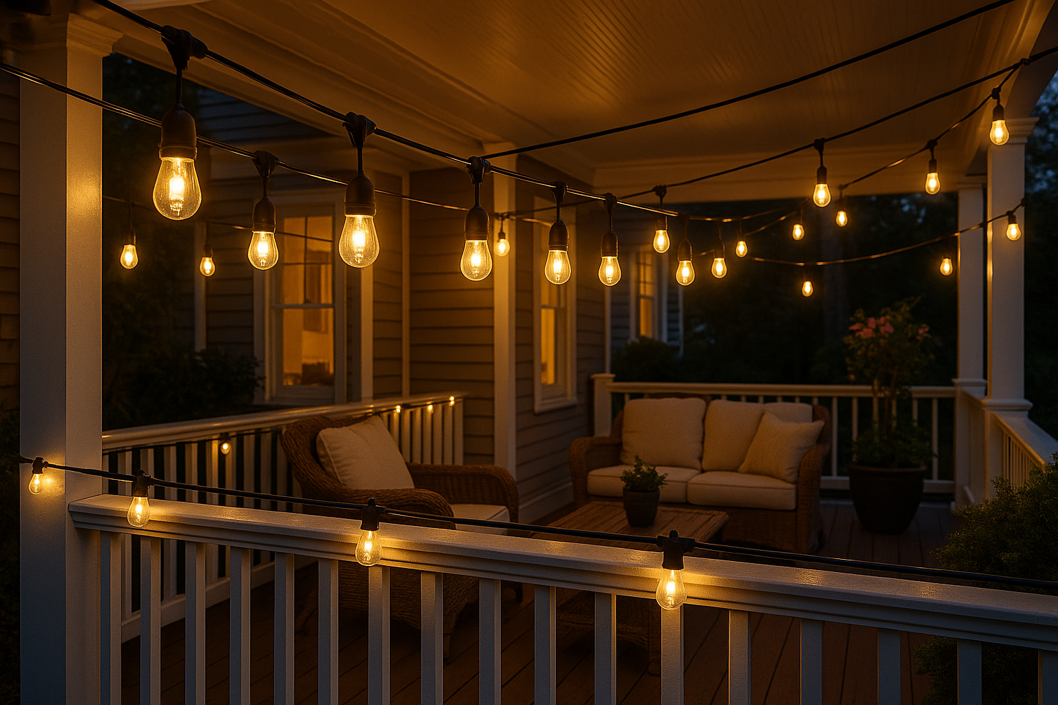 Lumora – Party lighting outdoor 15 LED lamps – 48FT IP65 waterproof