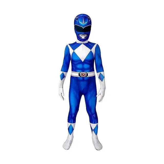 PowerMorph – Superhelden Kostuum met Masker voor Volwassenen – Polyester Halloween Outfit