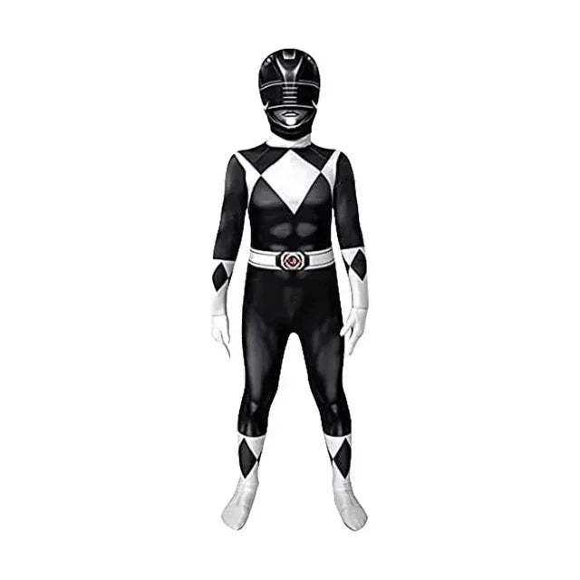PowerMorph – Superhelden Kostuum met Masker voor Volwassenen – Polyester Halloween Outfit