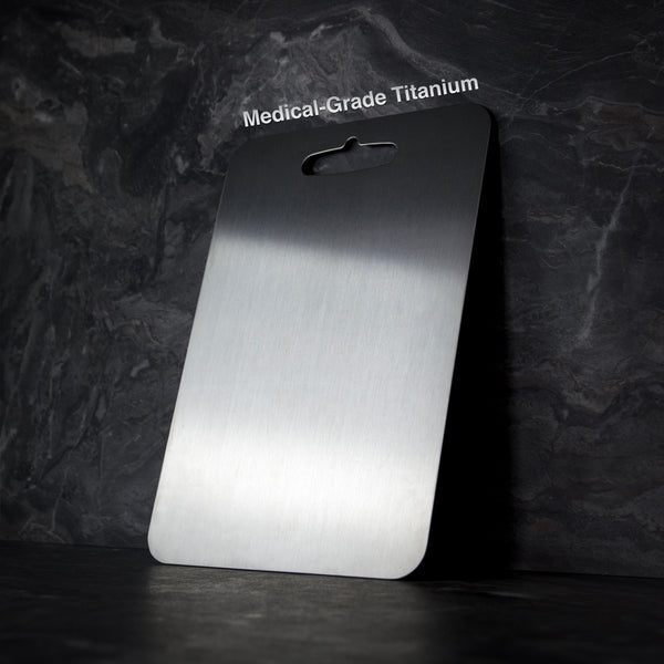 Healthy Kitchen – Titanium Keukenplank zonder BPA en Microplastics