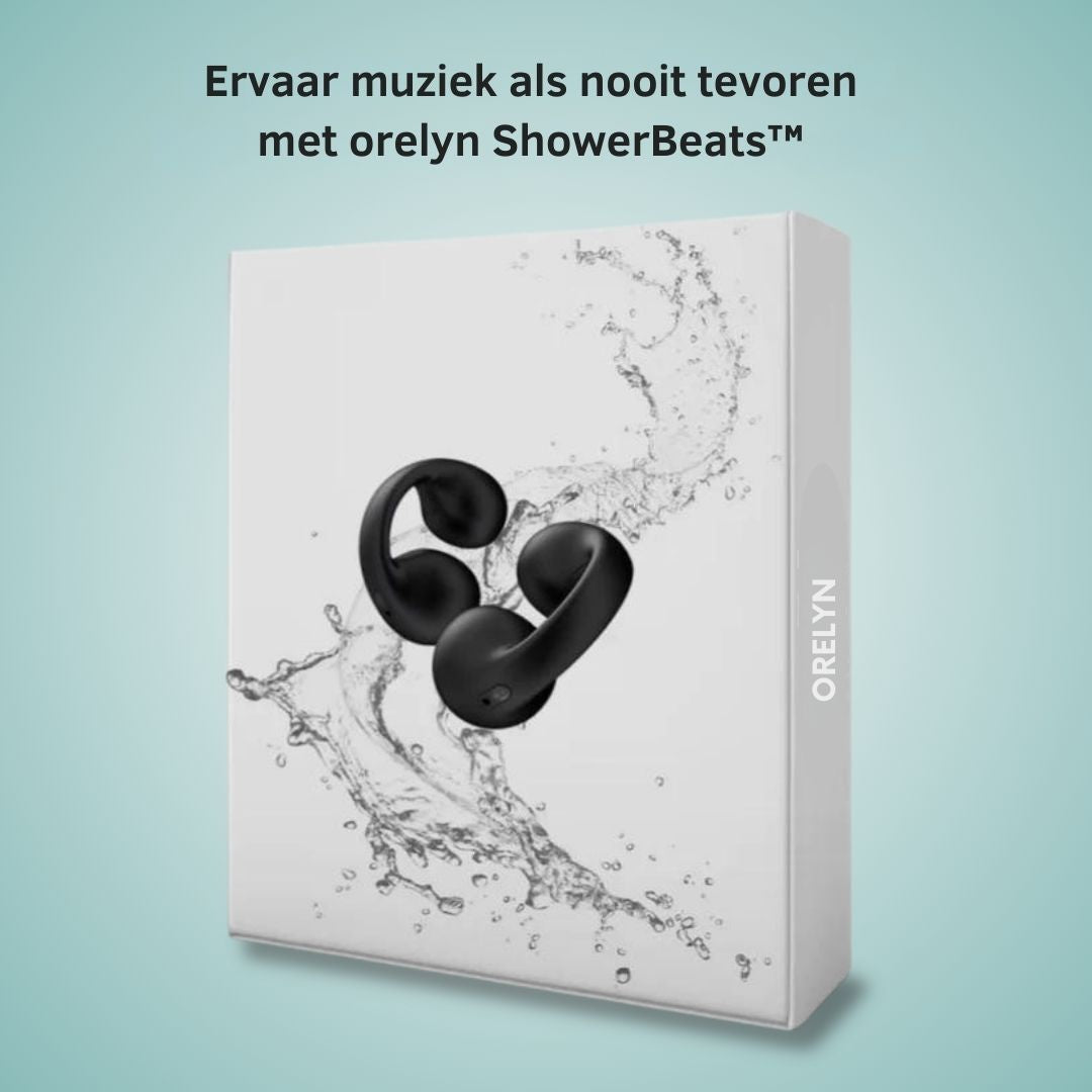 Audiora – Waterdichte Bluetooth oordopjes IPX7 – voor douche & sport
