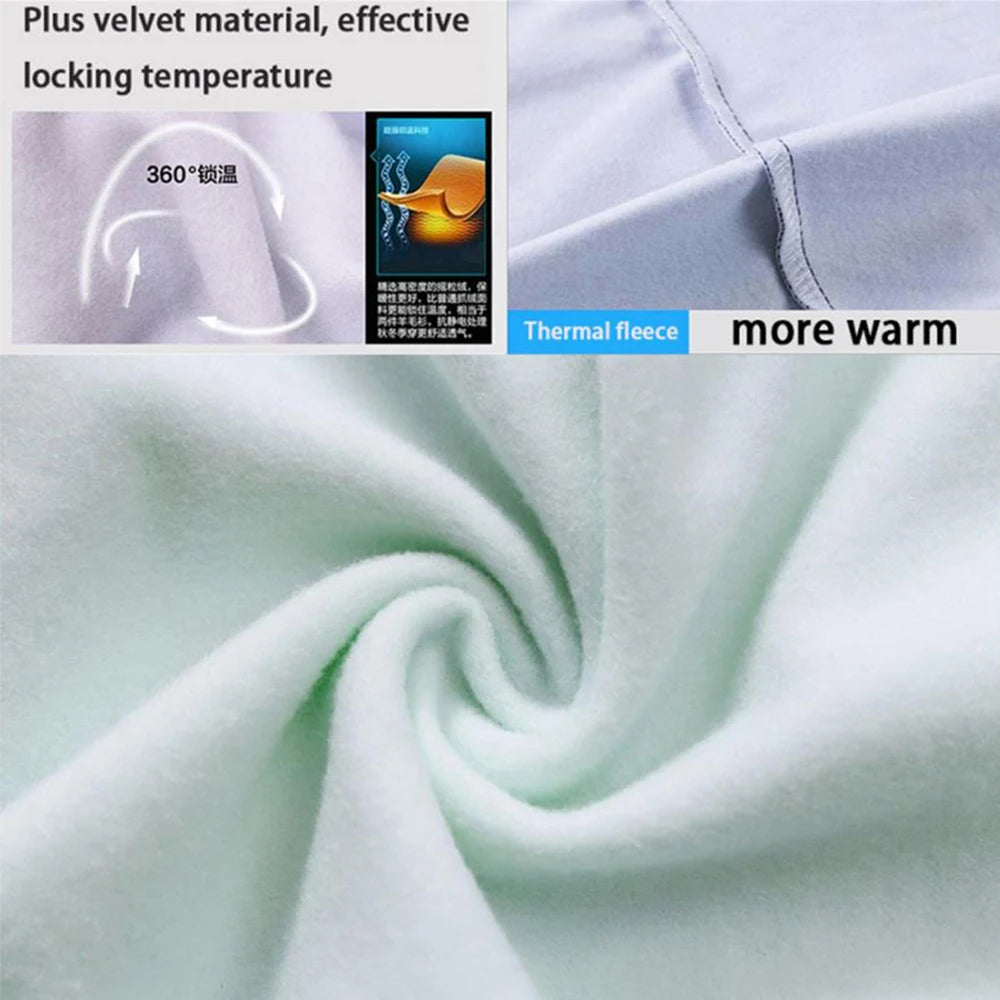 Cyclovar Fleece Wielrenset Heren – Thermische Winterset met Winddichte 5D Siliconen Pad & UV-Bescherming