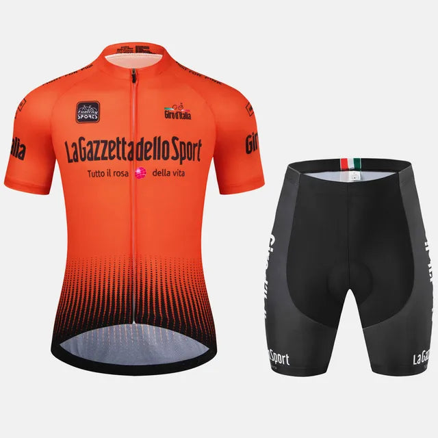Franken – fietskleding set ademend en elastisch – voor heren