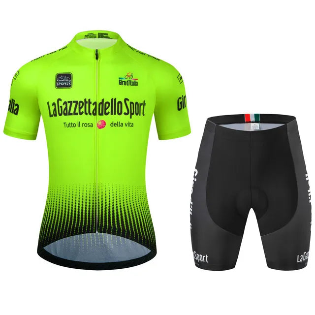 Franken – fietskleding set ademend en elastisch – voor heren