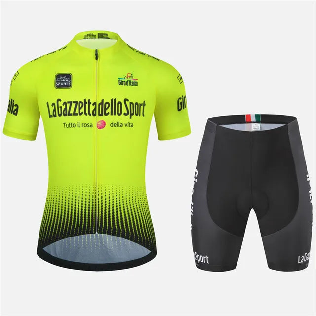 Franken – fietskleding set ademend en elastisch – voor heren