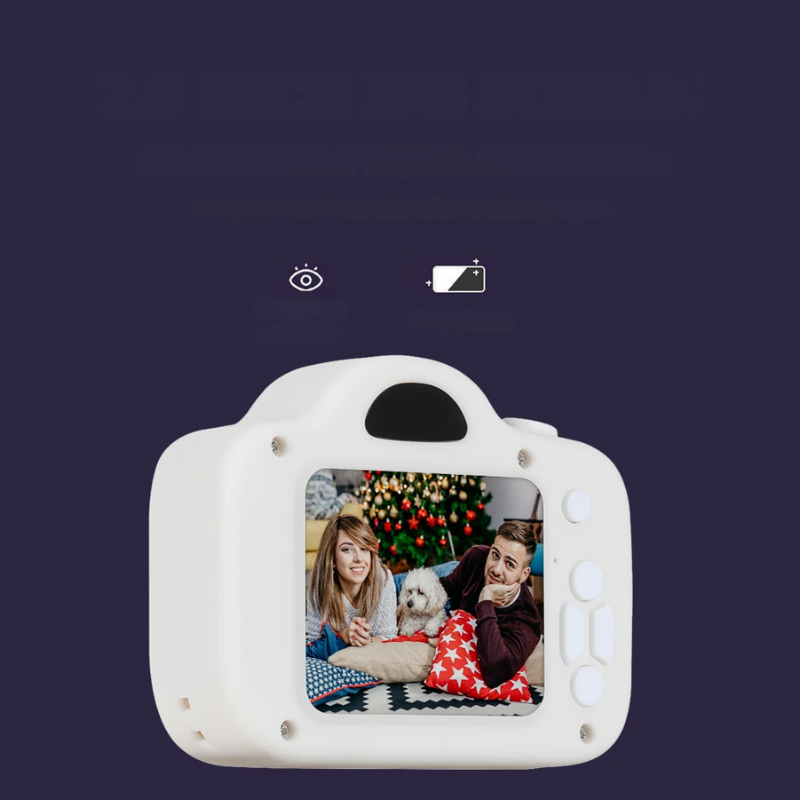 Melzano KidCapture digitale camera voor kinderen 1080p met kleurenscherm