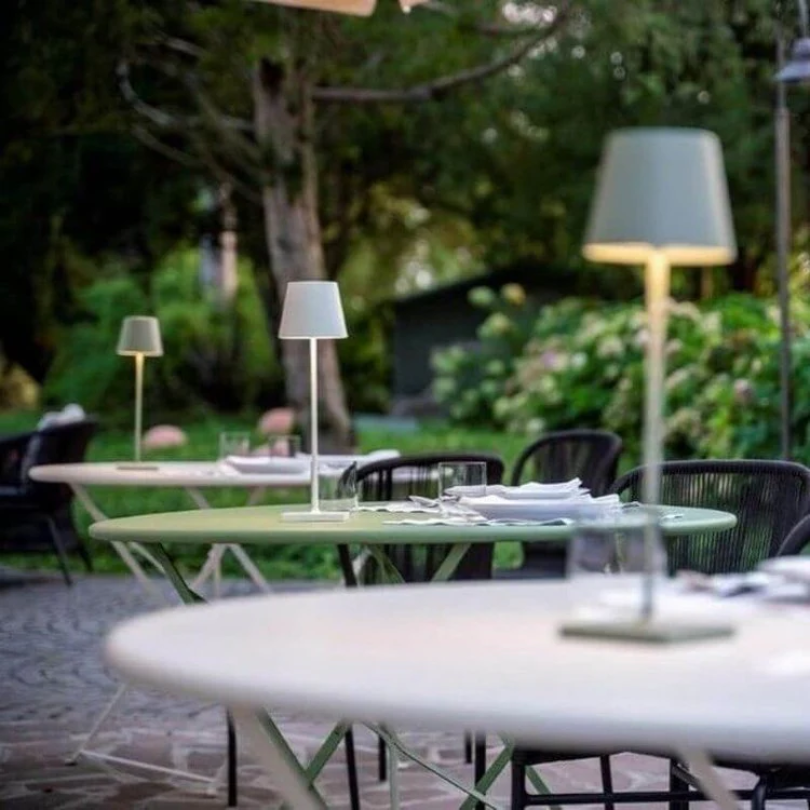 LumiFlex – Lámpara de mesa LED inalámbrica con control táctil – Recargable