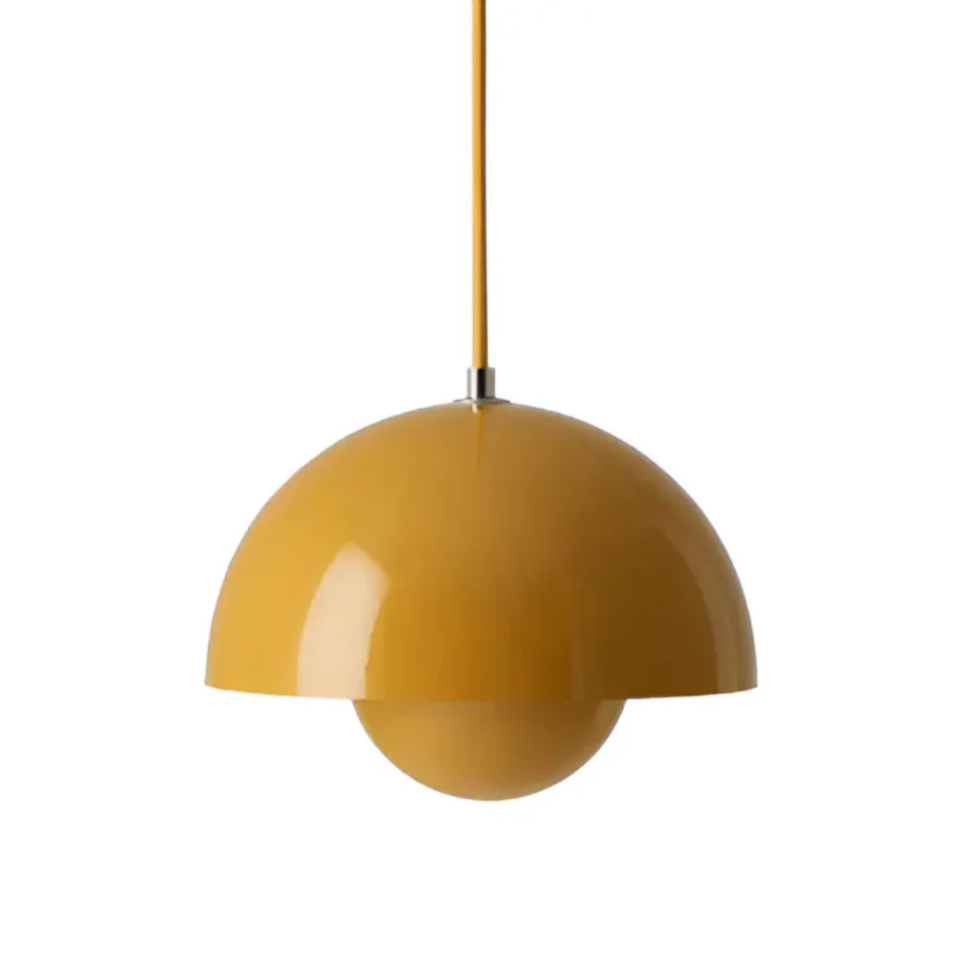 NordicBlossom – Scandinavian LED pendant lamp flower shape – adjustable cord