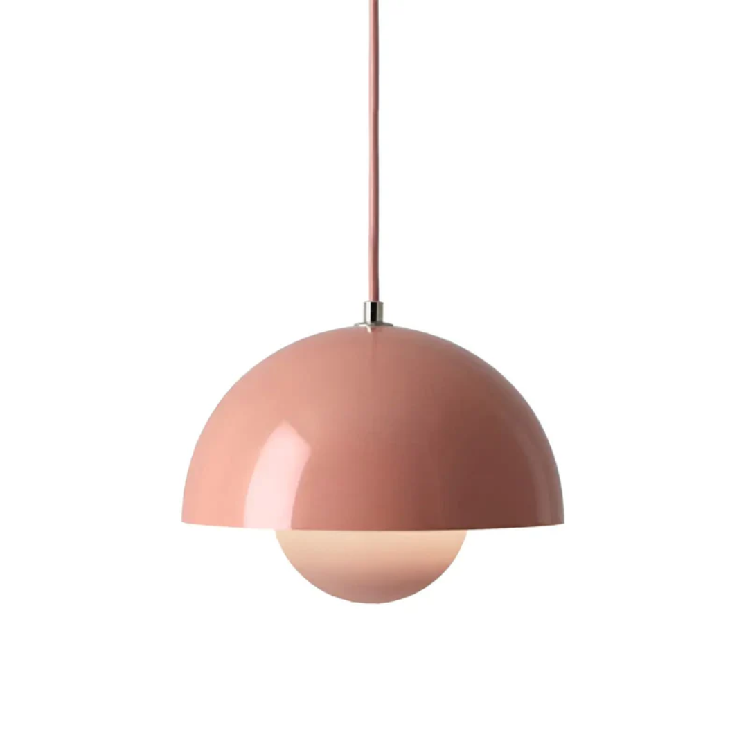 NordicBlossom – Scandinavian LED pendant lamp flower shape – adjustable cord