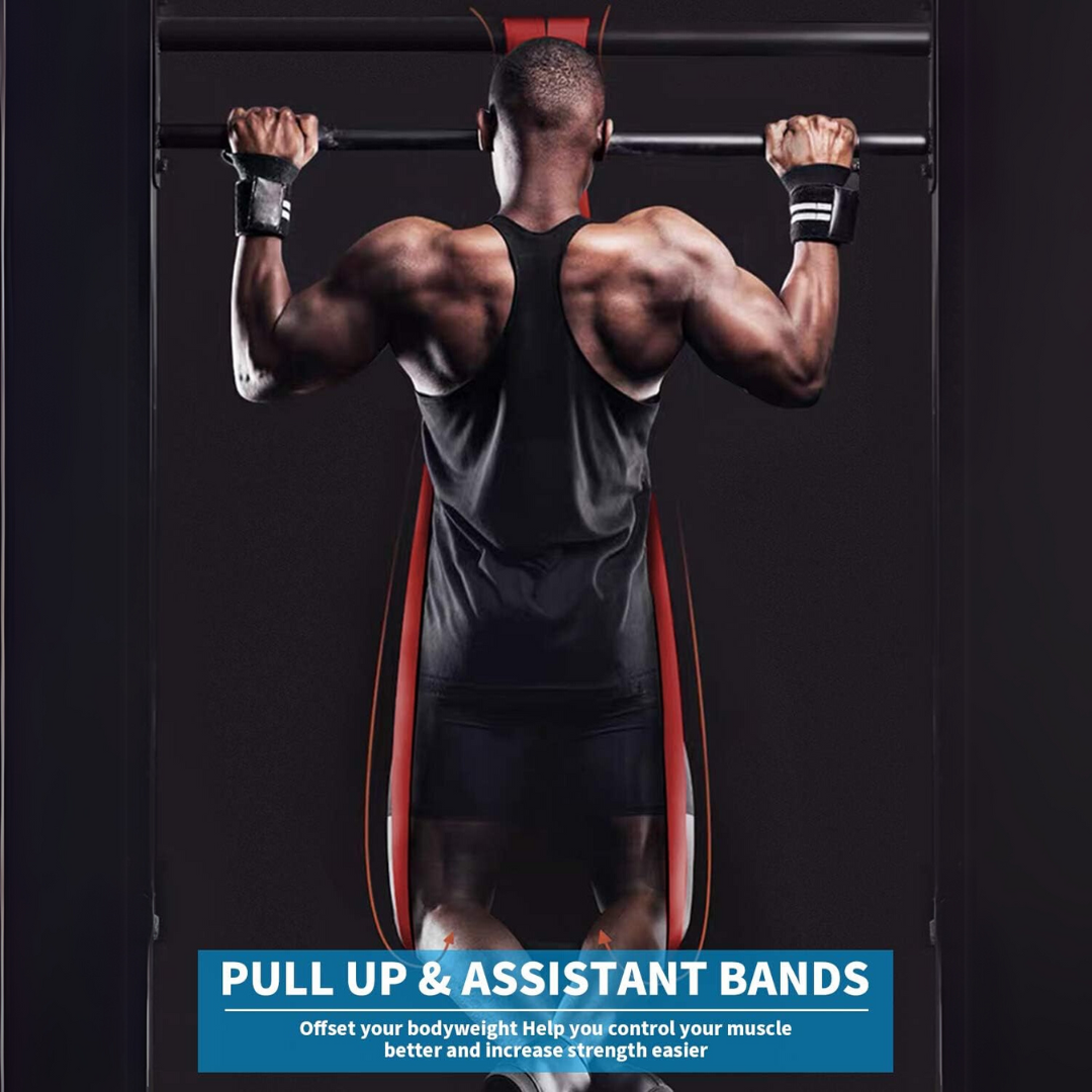 Resistforce Resistance Bands – For Pull-ups & Strength Training