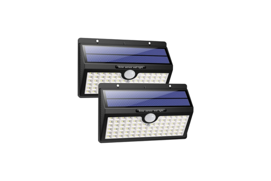 Solaro – Solar energy security lamp 78 LED – IP65 with motion sensor