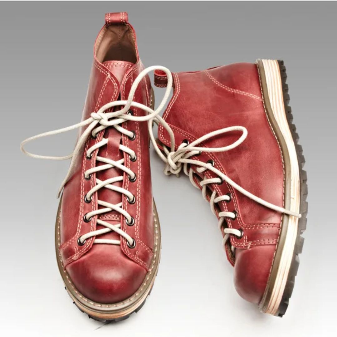 AlpenRider – Haferl Sneakers Leroy – Robuust Leer & Stijlvol Outdoor Design