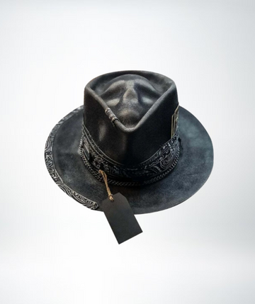 Artisan Skull Hat – Handgemaakte pet met stijlvol doodshoofdmotief