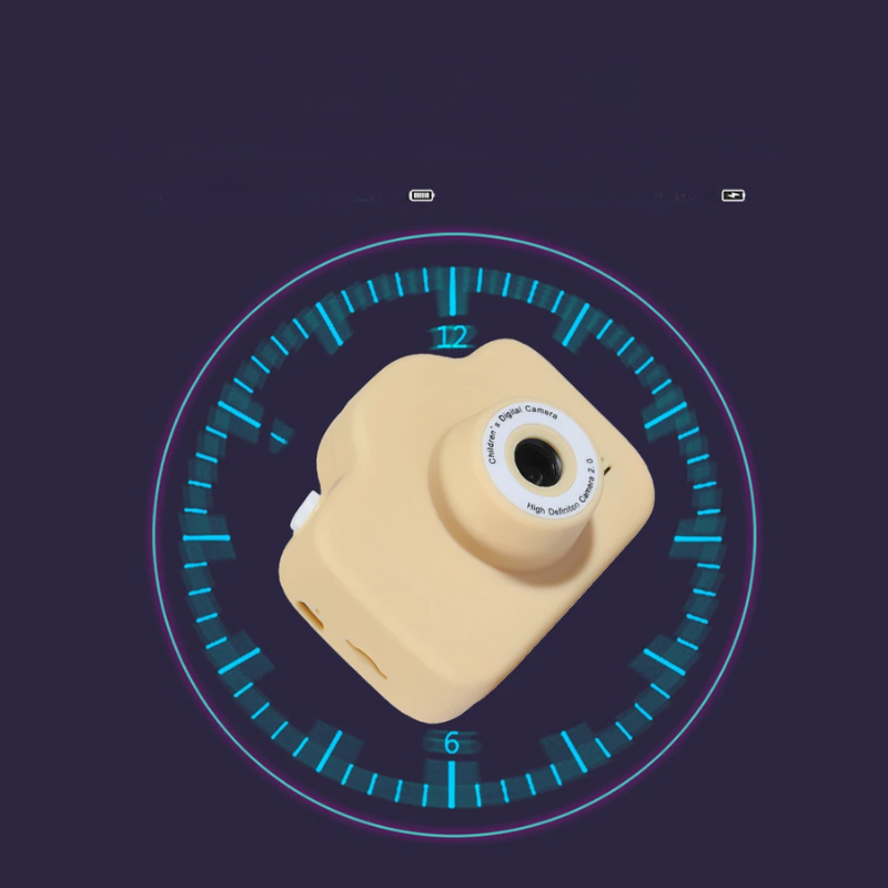 Melzano KidCapture digitale camera voor kinderen 1080p met kleurenscherm