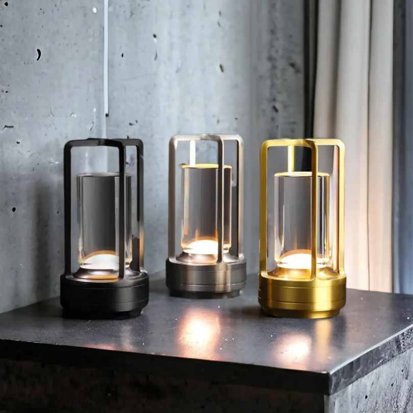 NordicaGlow Tafellamp – Stijlvolle en Draadloze LED-lamp met Scandinavisch Design voor Sfeervolle Verlichting