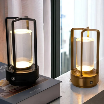 NordicaGlow Tafellamp – Stijlvolle en Draadloze LED-lamp met Scandinavisch Design voor Sfeervolle Verlichting