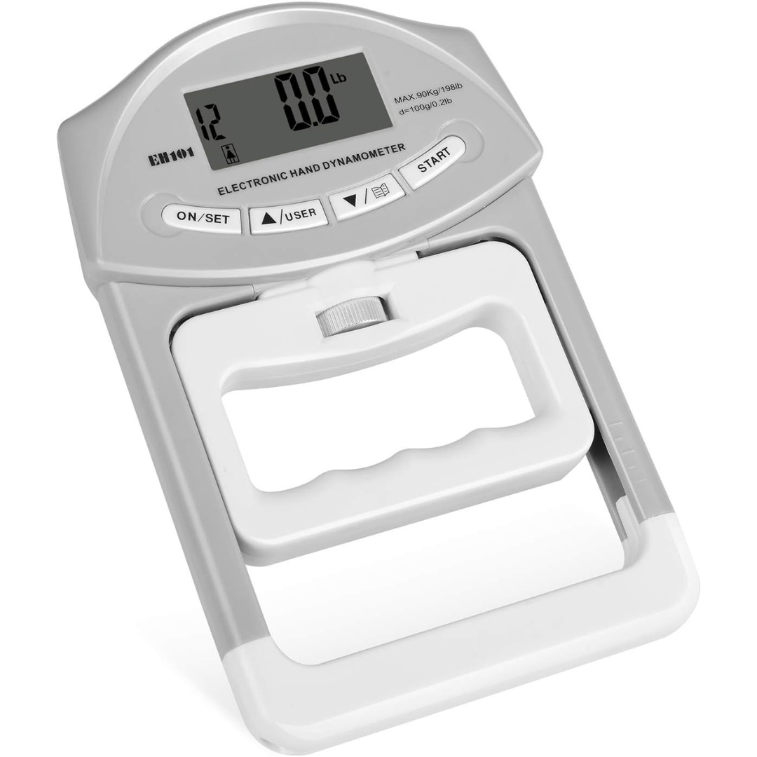 Gripmaster Digitale Handkrachtmeter – Nauwkeurige Meting tot 90 kg