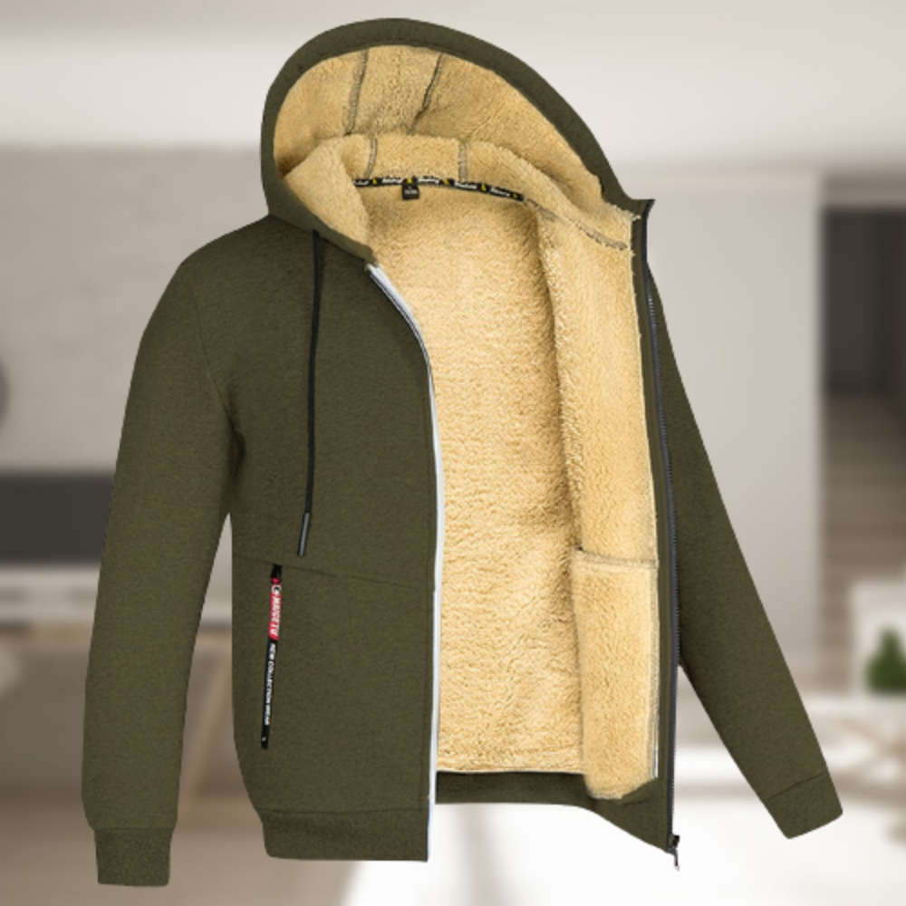 Melzano Casual Heren Vest met Capuchon