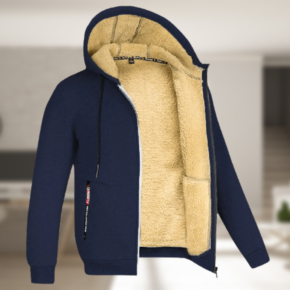 Melzano Casual Heren Vest met Capuchon