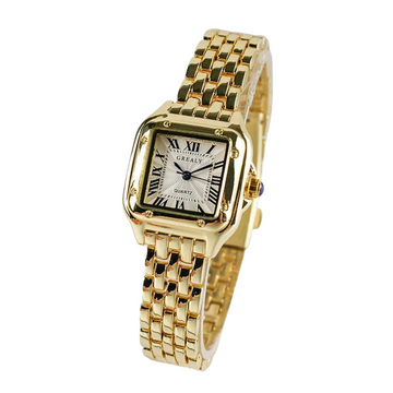 Veloura – Women's watch 18K gold-plated stainless steel – elegant & timeless