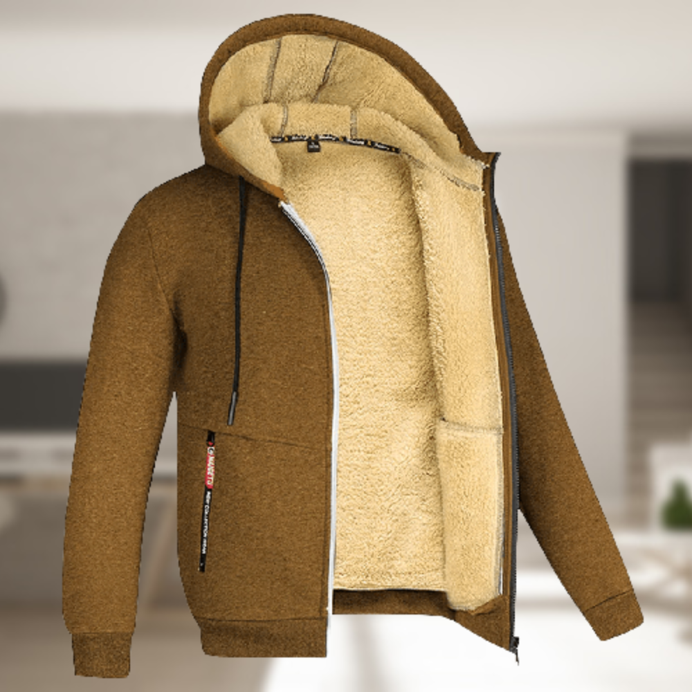 Melzano Casual Heren Vest met Capuchon