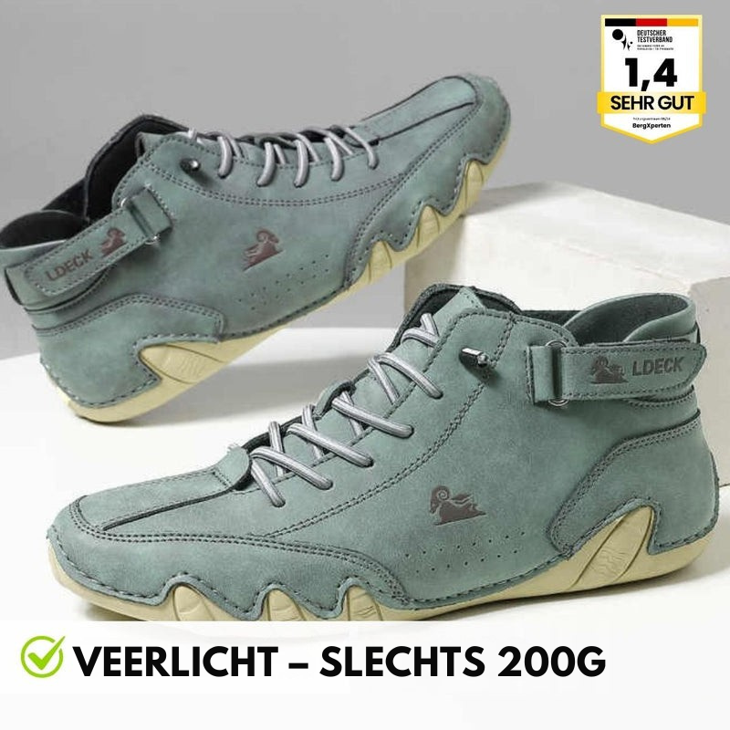 Alpura – Leren Blootsvoetschoenen Waterdicht & Ergonomisch – Voor Dagelijks Gebruik