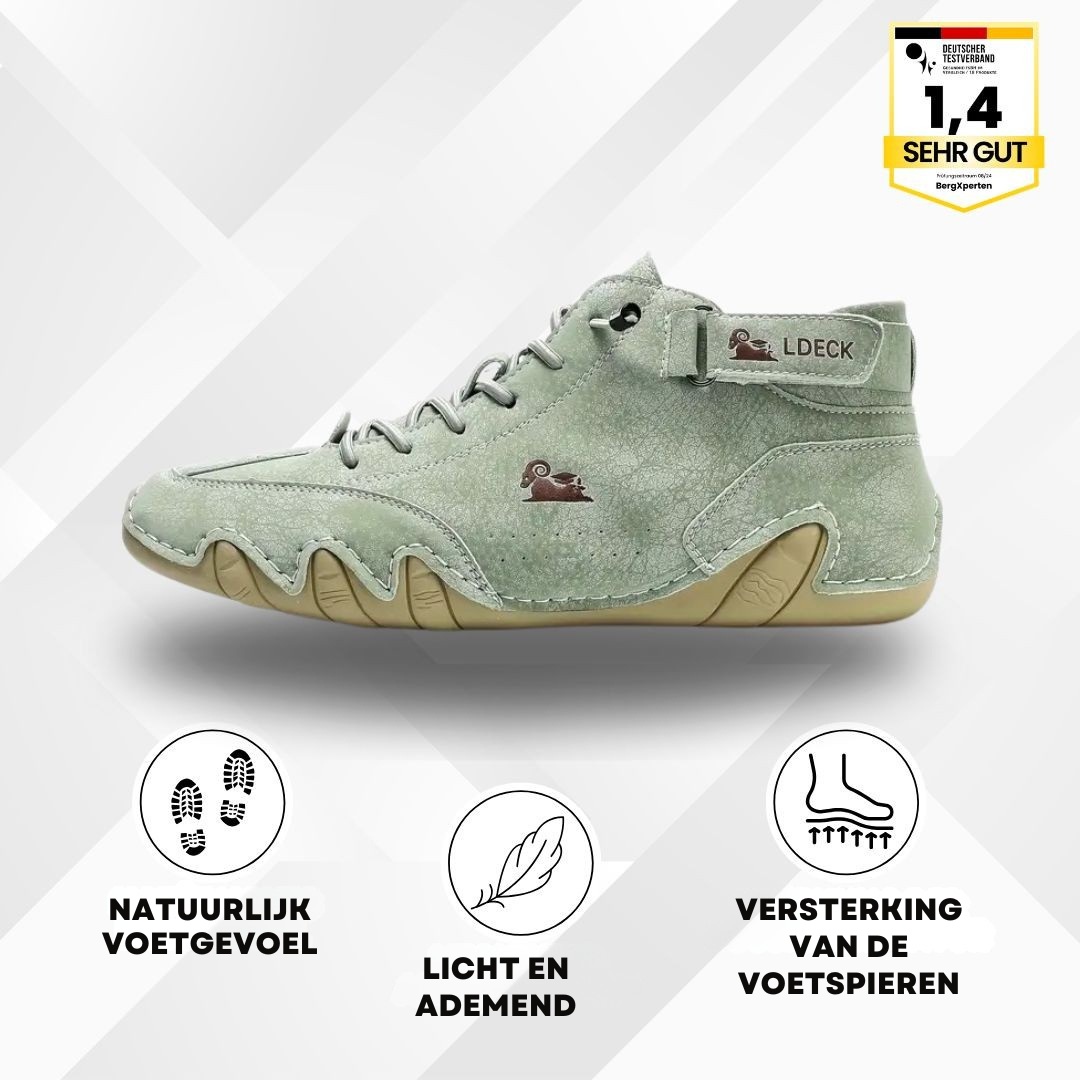 Alpura – Leren Blootsvoetschoenen Waterdicht & Ergonomisch – Voor Dagelijks Gebruik